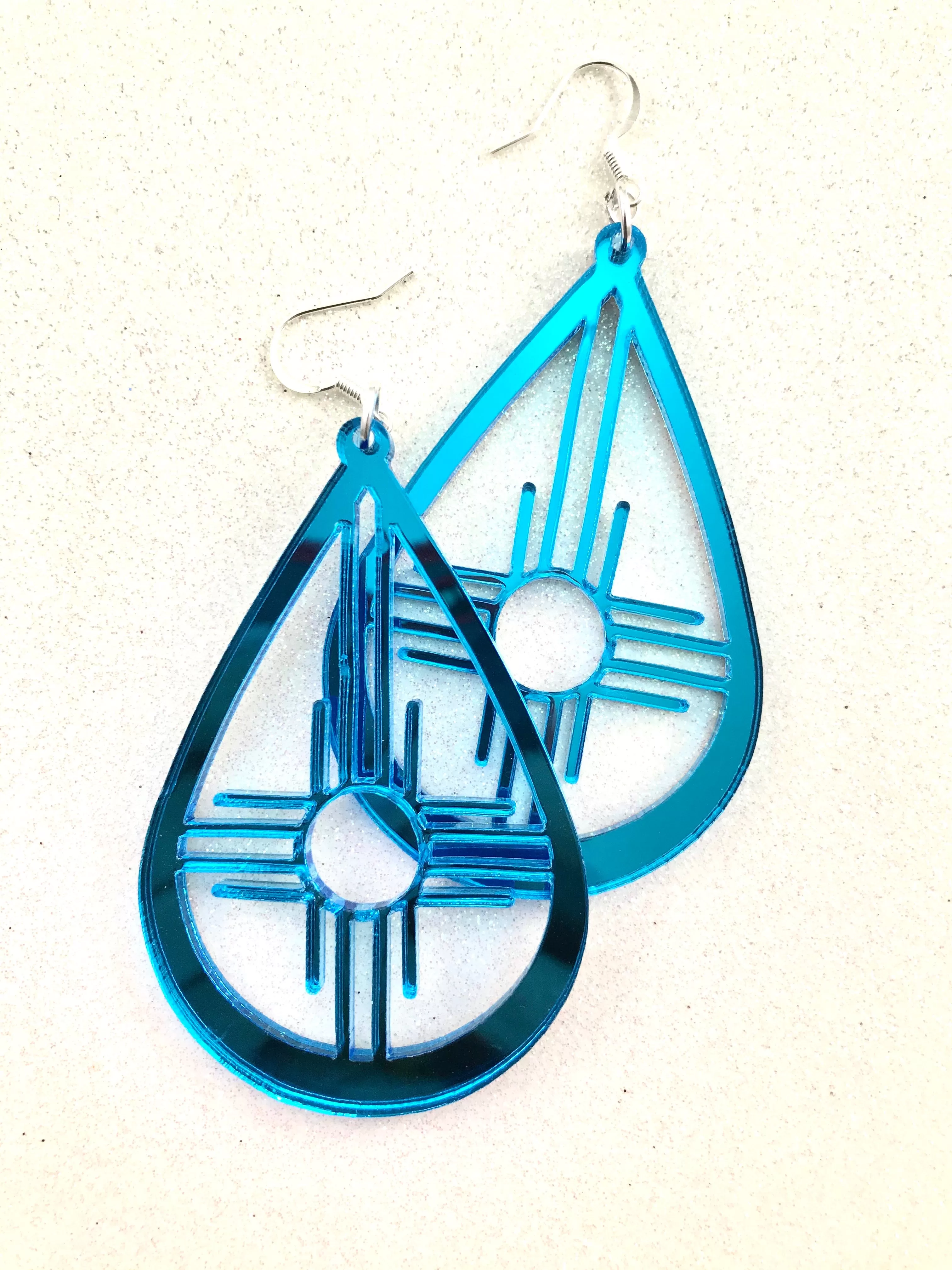 Raindrop Zia Earrings