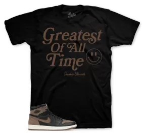 Retro 1 Palomino Shirt - Goat - Black