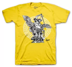 Retro 4 Lightning Shirt - Saint Michael - Yellow