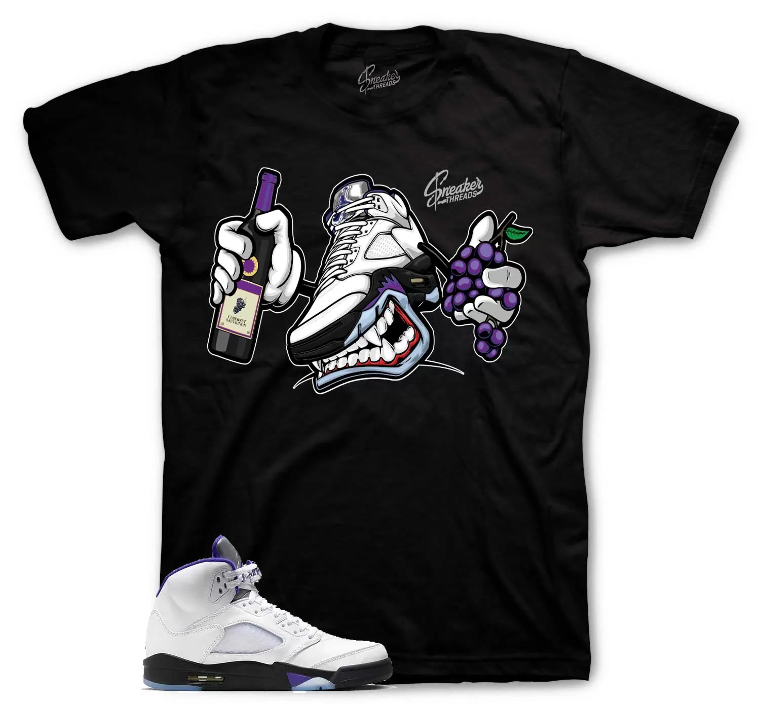 Retro 5 Concord Shirt - Fly Kicks