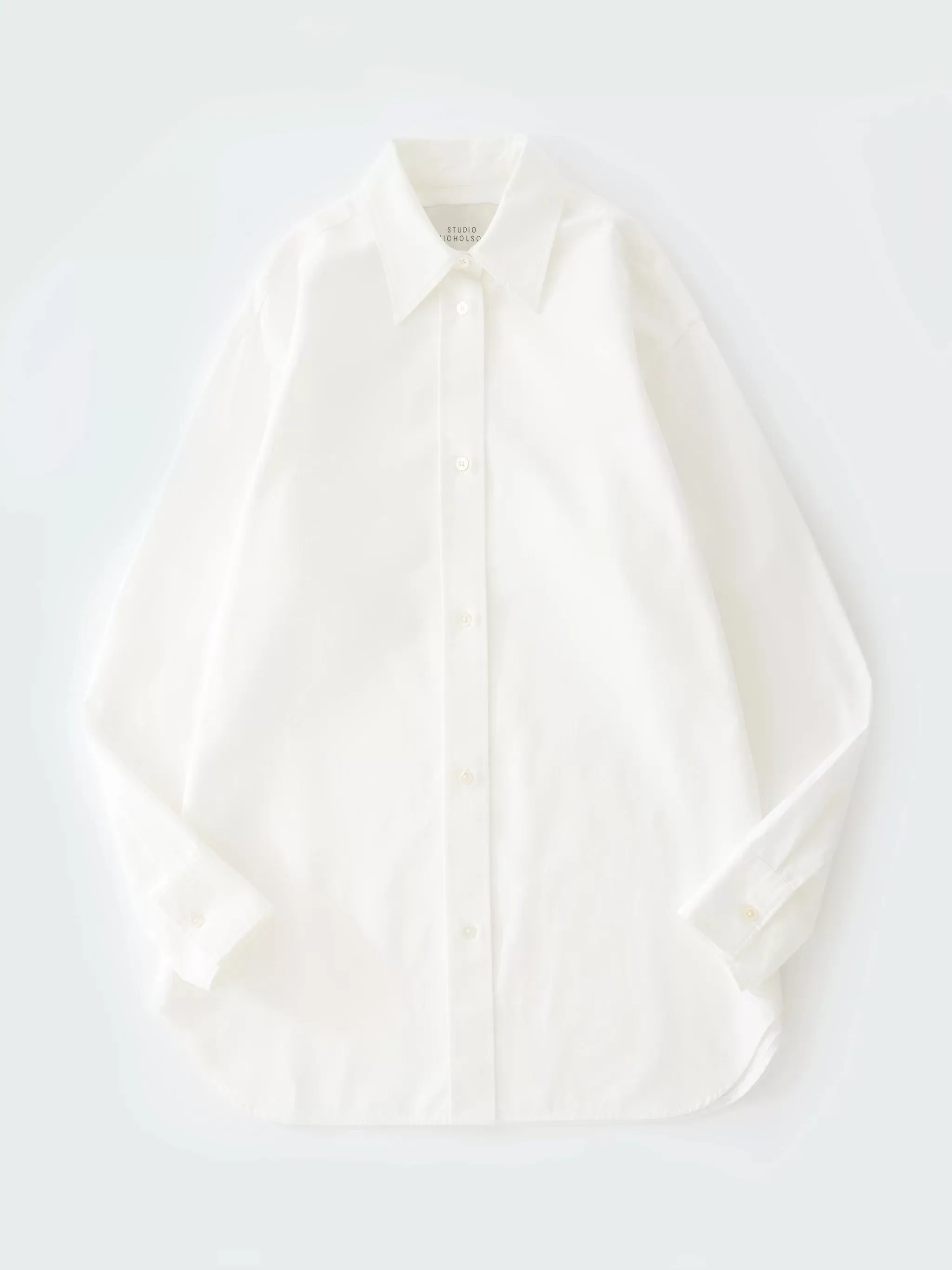 Santos Oxford Shirt in Optic White