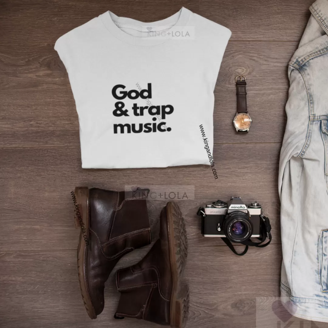 Short Sleeve T-Shirt Tank - God & Trap Music - Unisex T-shirt