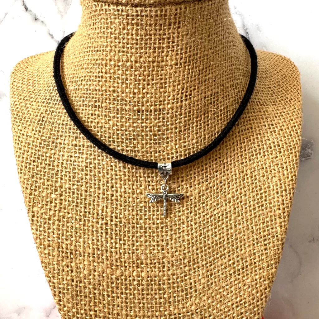 Silver Charm Choker