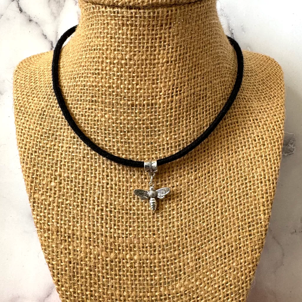 Silver Charm Choker