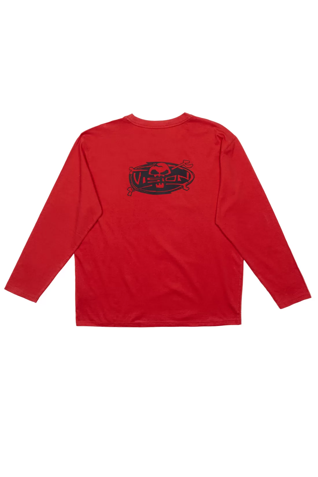 Skull Bone Print T-Shirt - Red