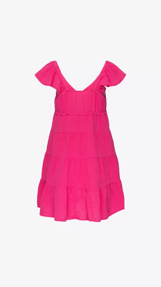 Sonnet Dress - Pink Raspberry