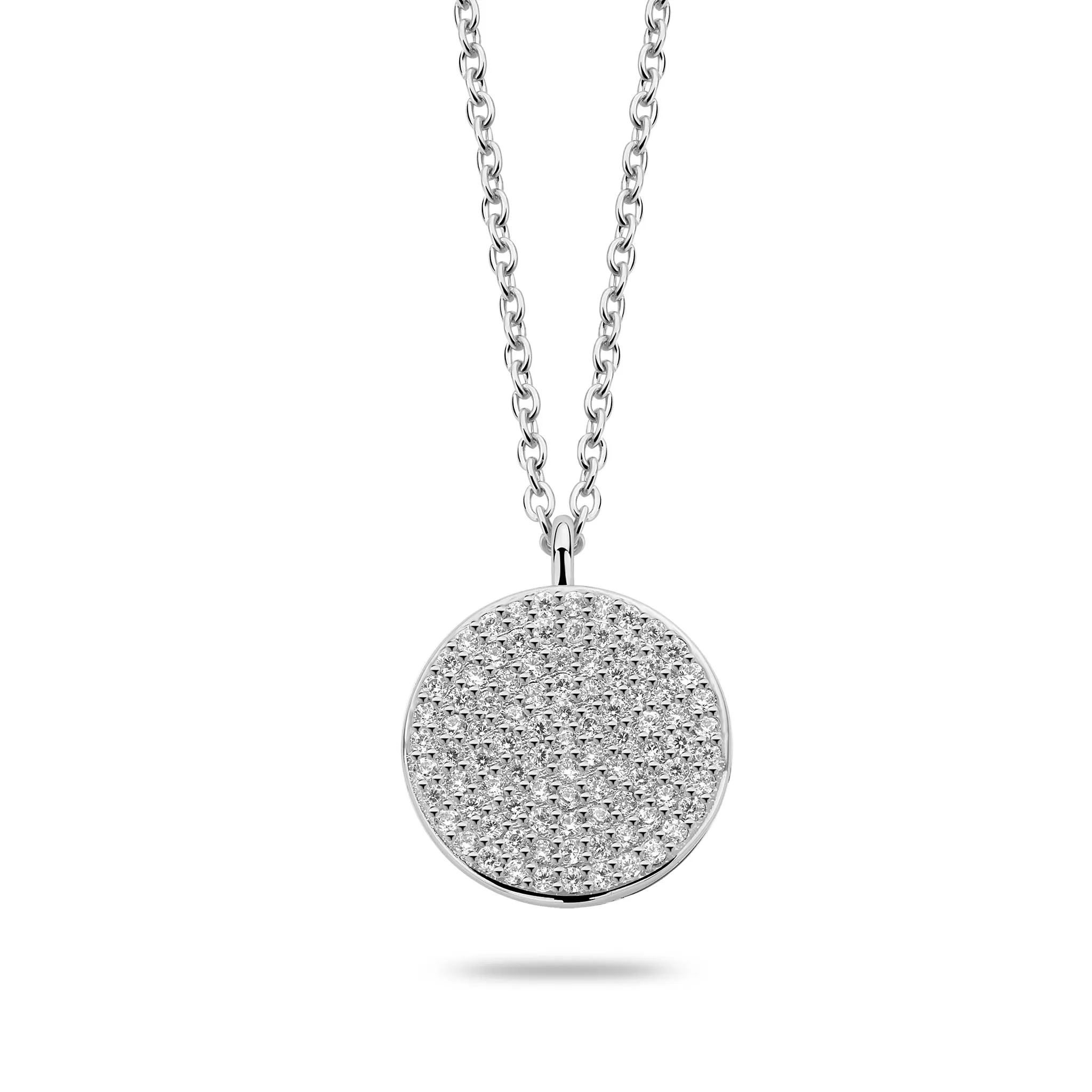 Sparkle locket silver