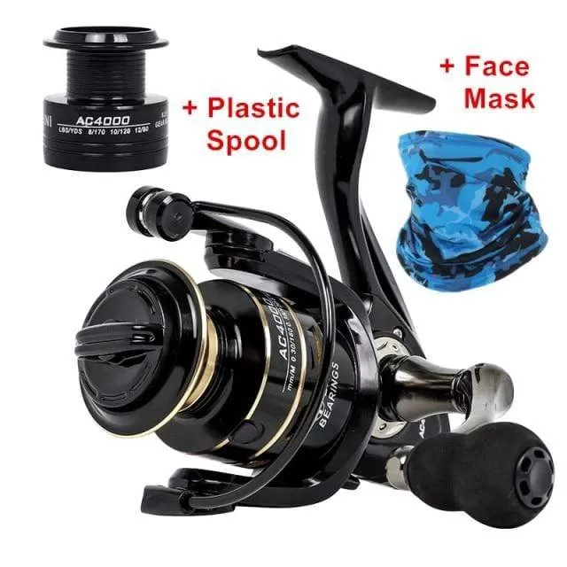 Spinning reels 12KG Max Drag Carrete de pesca 5.2:1 Metal Stainless Steel Fishing Reel Saltwater Reel for Fishing