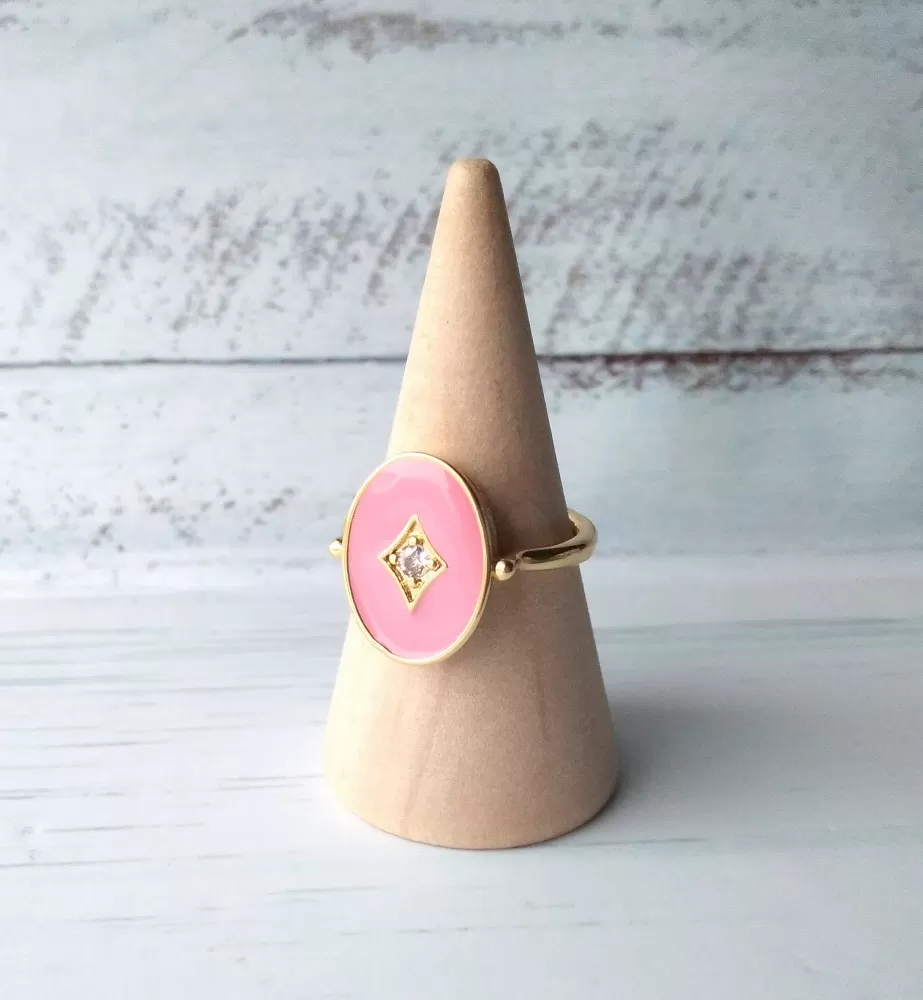 Stellar Enamel Ring