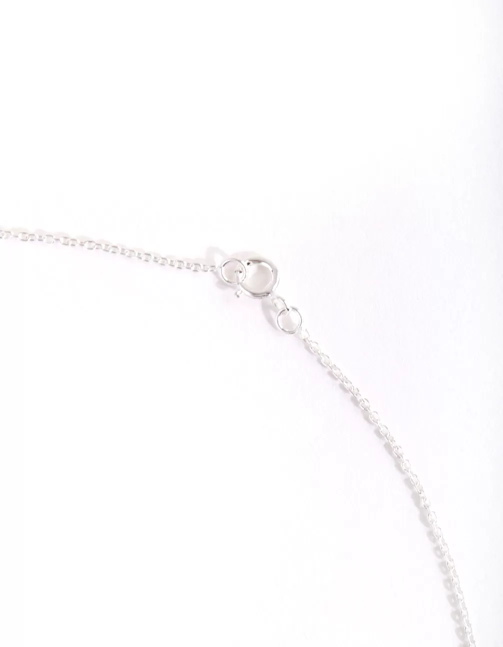 Sterling Silver 45cm Plain Chain Necklace