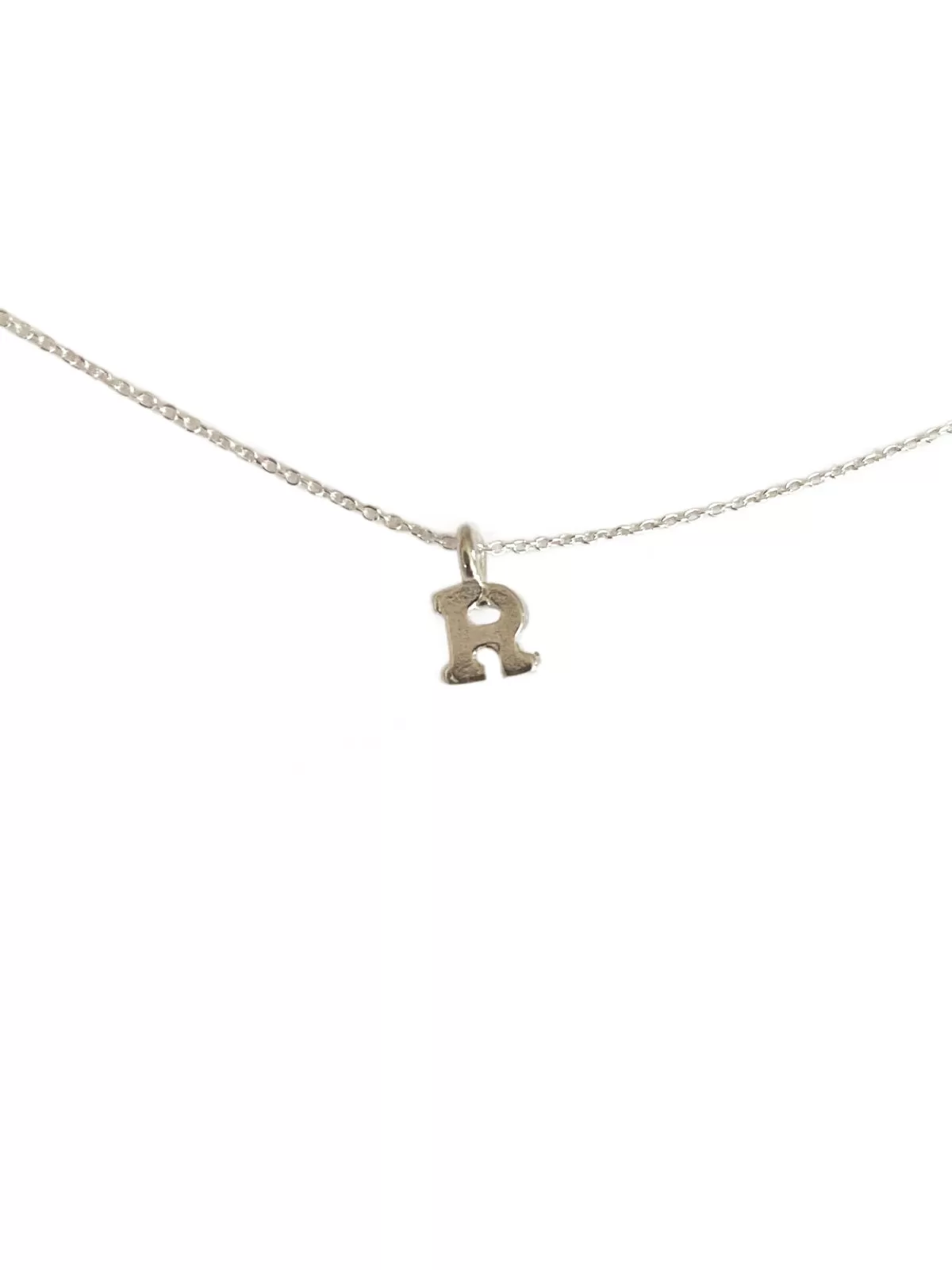 Sterling Silver Initial Necklace