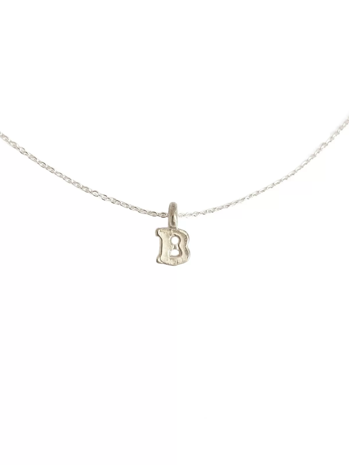 Sterling Silver Initial Necklace