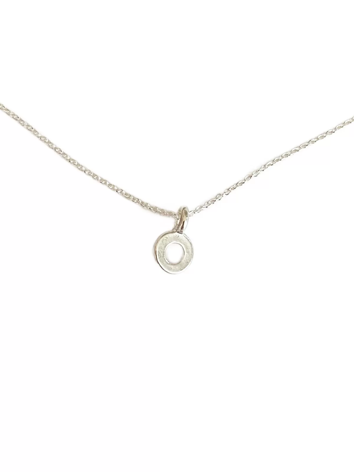 Sterling Silver Initial Necklace