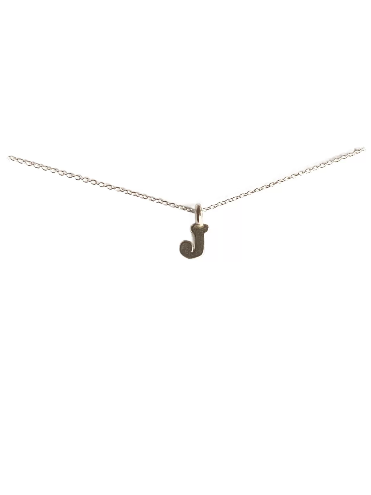 Sterling Silver Initial Necklace