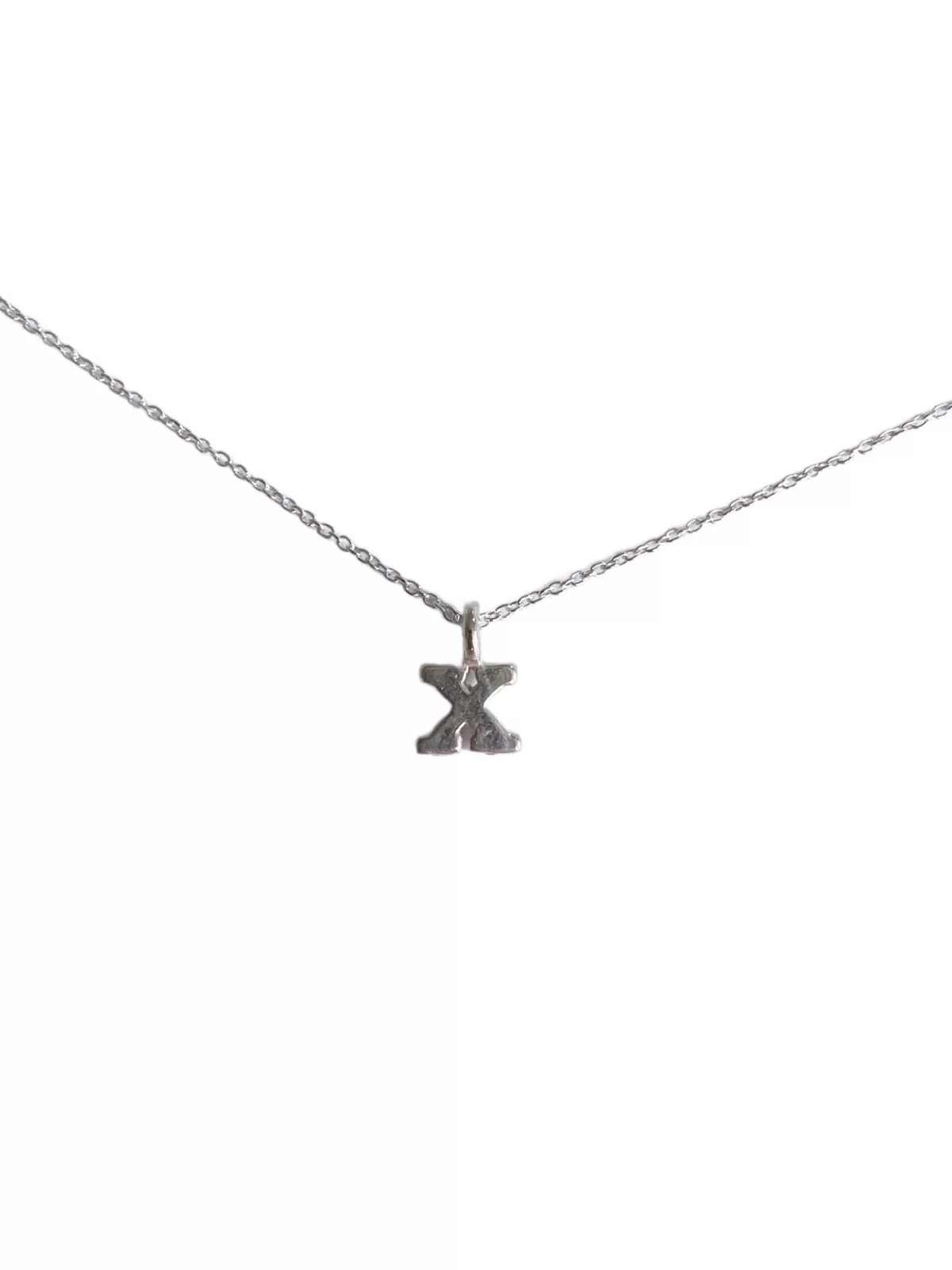 Sterling Silver Initial Necklace