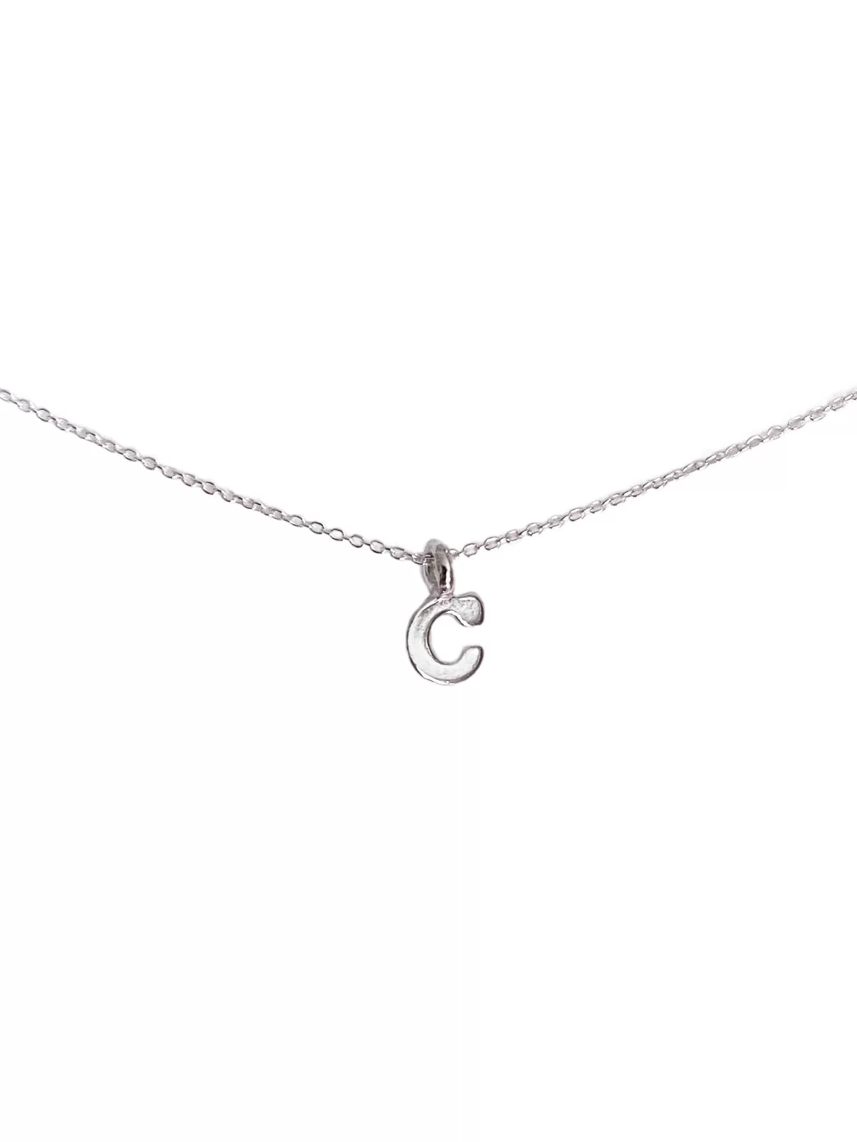 Sterling Silver Initial Necklace