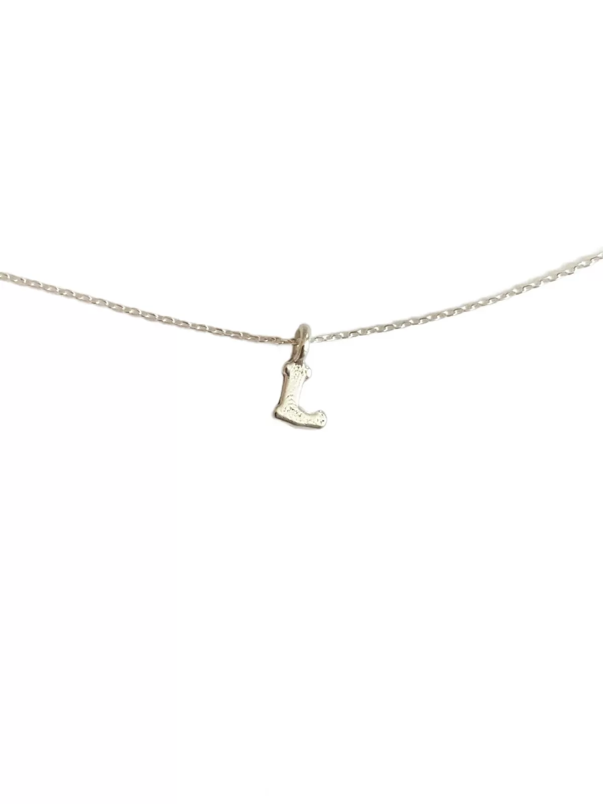 Sterling Silver Initial Necklace