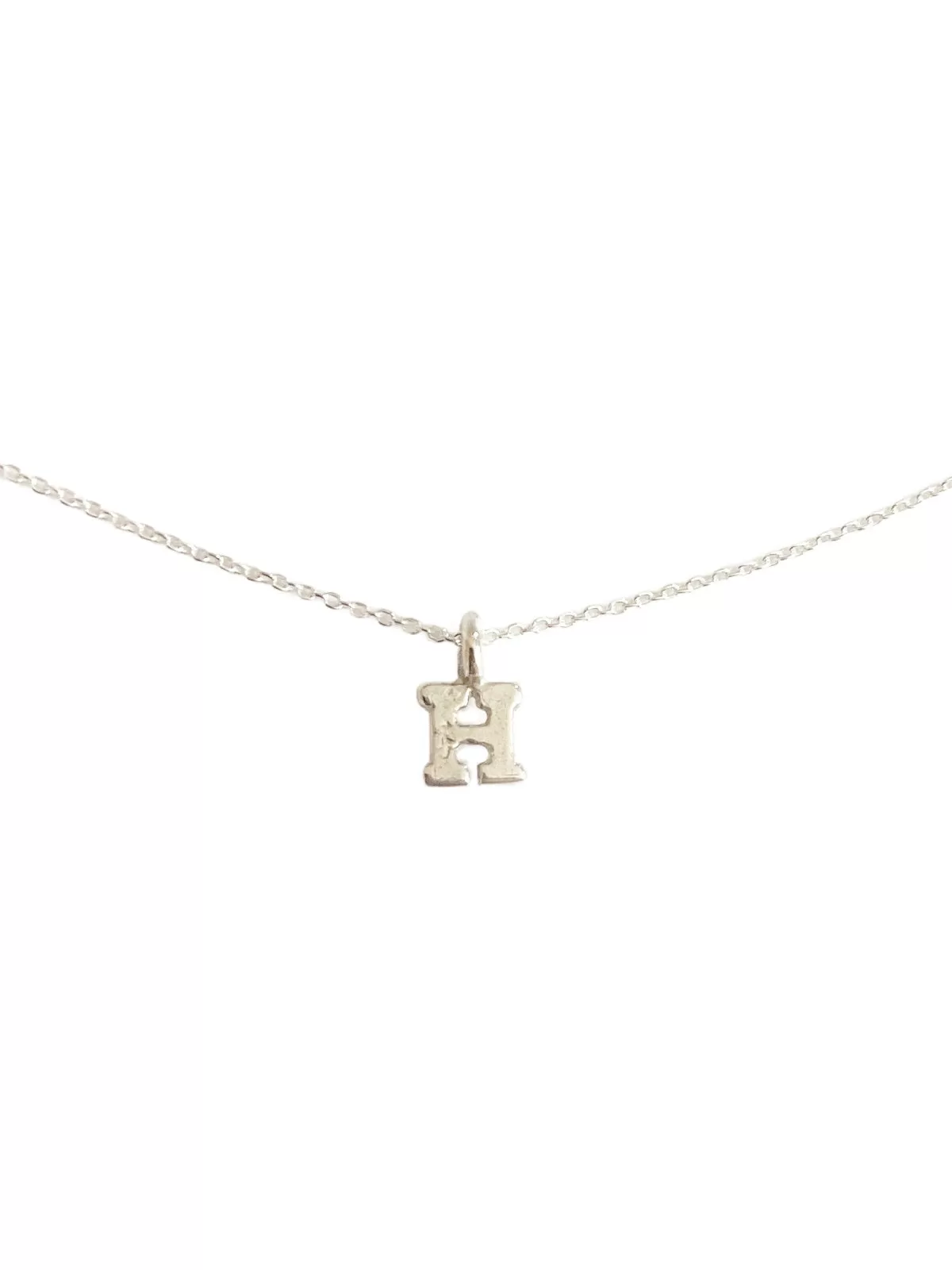 Sterling Silver Initial Necklace