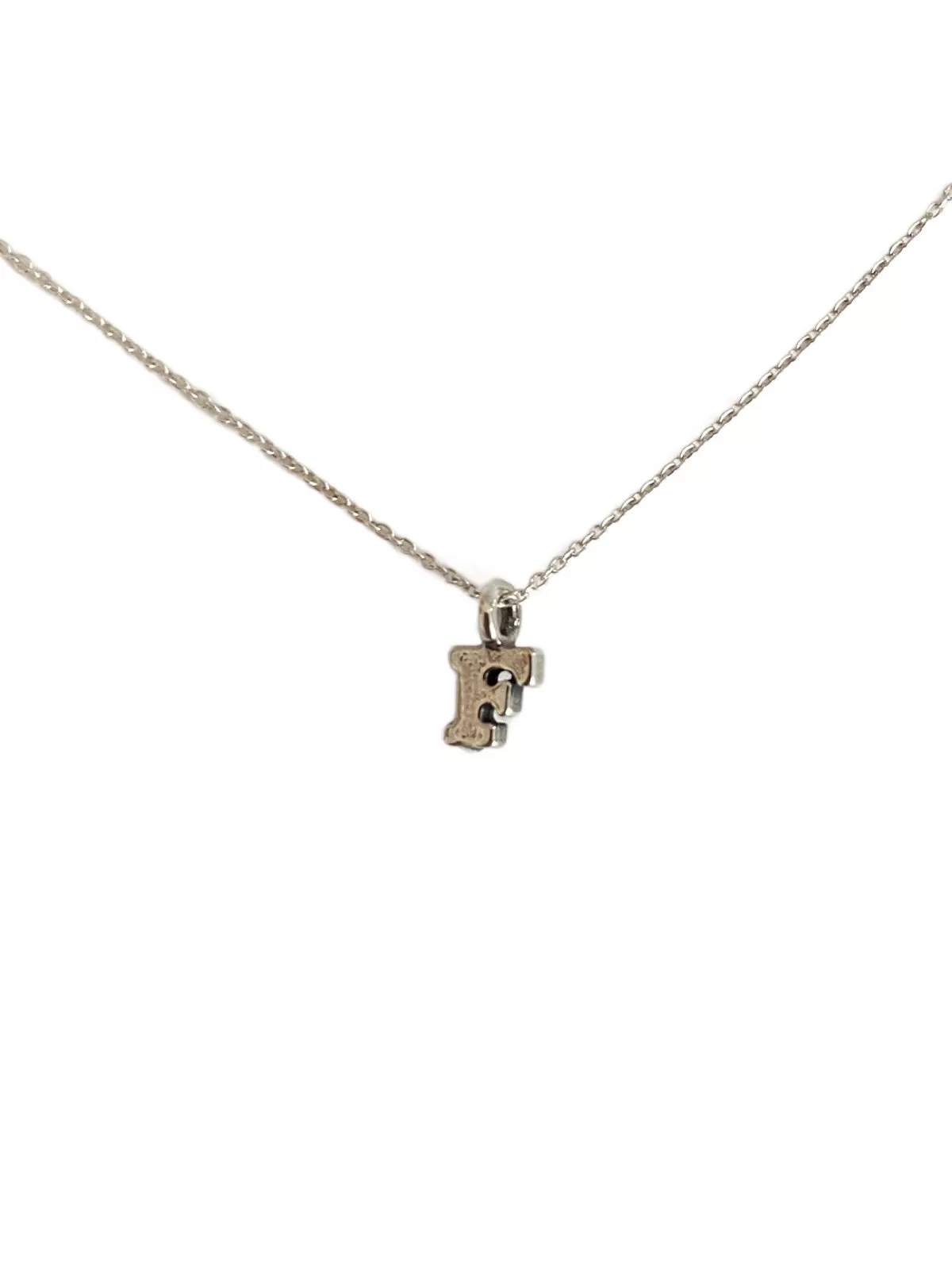 Sterling Silver Initial Necklace