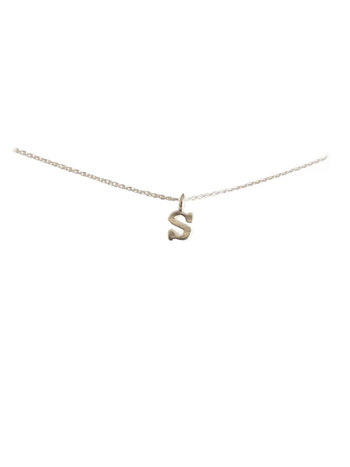 Sterling Silver Initial Necklace