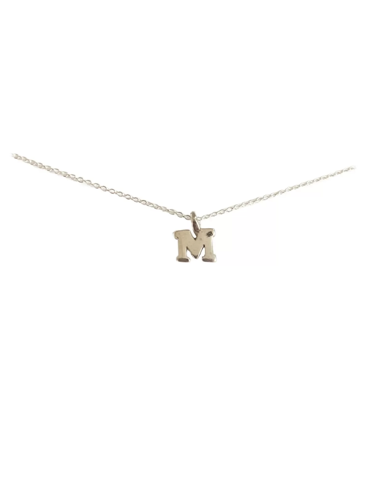 Sterling Silver Initial Necklace