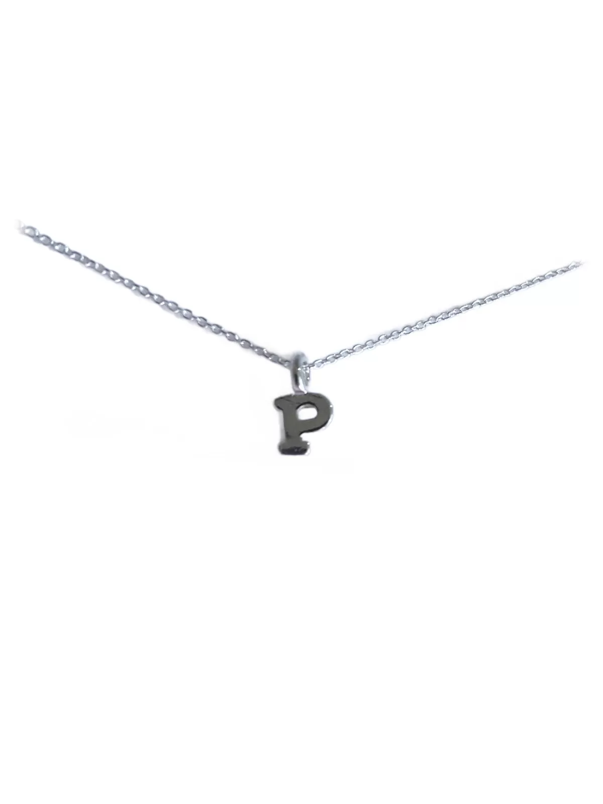 Sterling Silver Initial Necklace