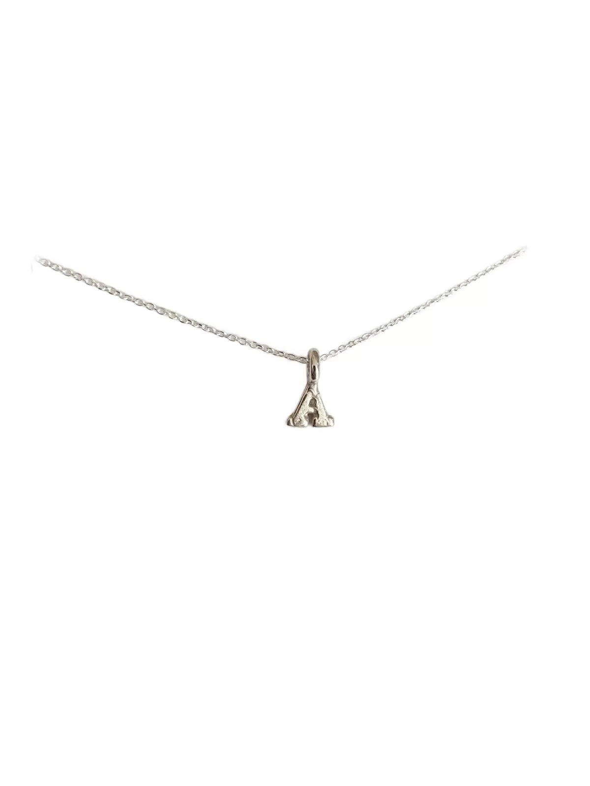 Sterling Silver Initial Necklace