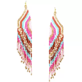 Sunlight Beaded Earrings