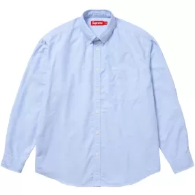 SUPREME LOOSE FIT OXFORD SHIRT-BLUE