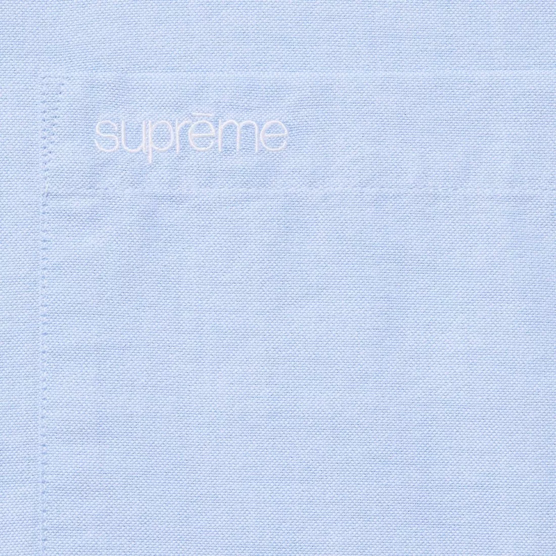 SUPREME LOOSE FIT OXFORD SHIRT-BLUE