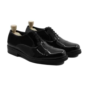 Teme - Men's Black Patent Leather Oxford Shoe