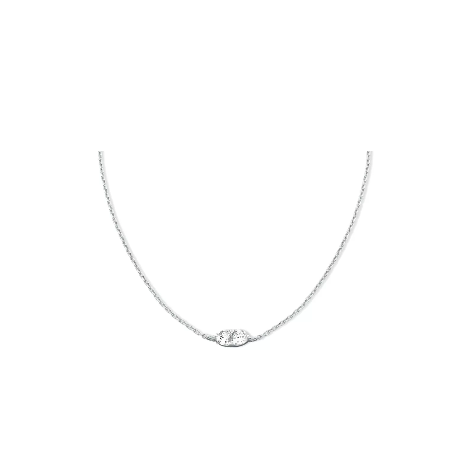 Theia - Vermeil & Sterling Silver Trillion Stone Pendant