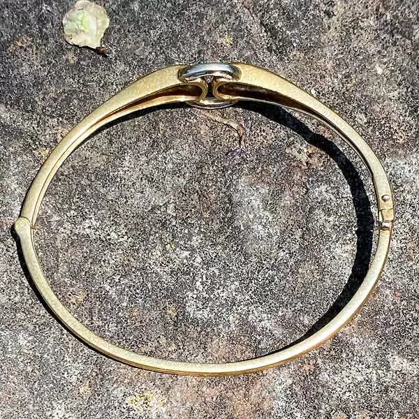 Vintage Diamond Bangle Bracelet