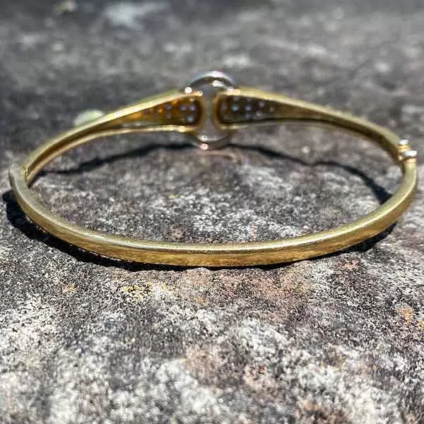 Vintage Diamond Bangle Bracelet