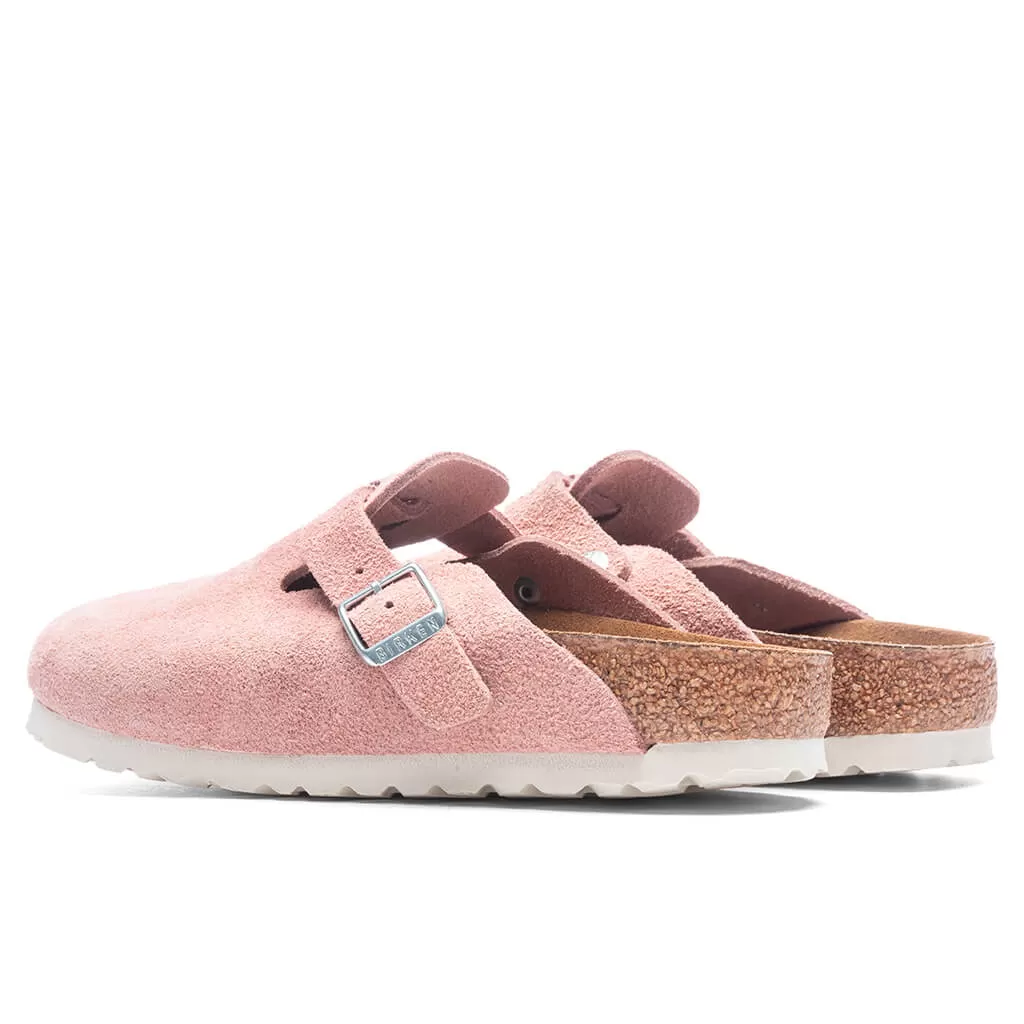 Women's Narrow Boston Soft Footbed - Pink Clay