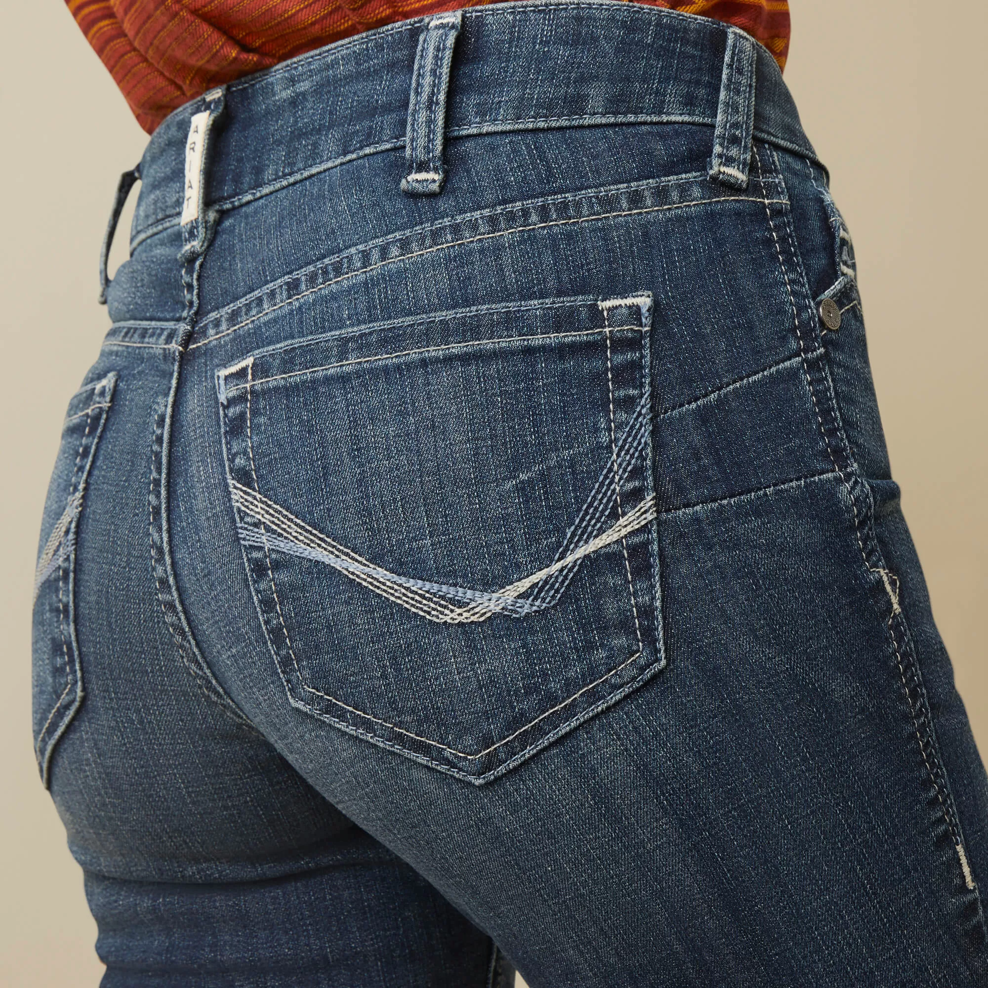 WOMEN'S  R.E.A.L. Perfect Rise Madyson Arkansas Straight Jean