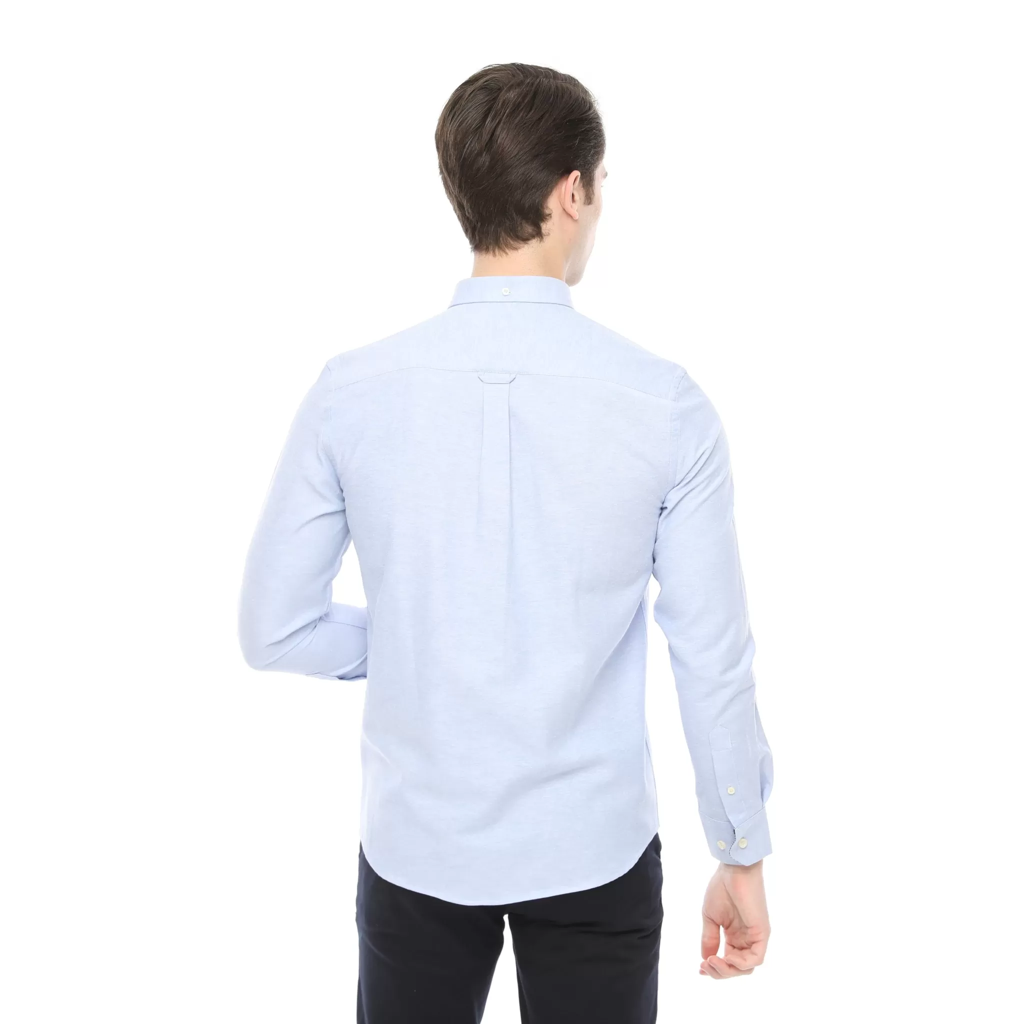 Xact Mens Button Down Oxford Shirt - Long Sleeved