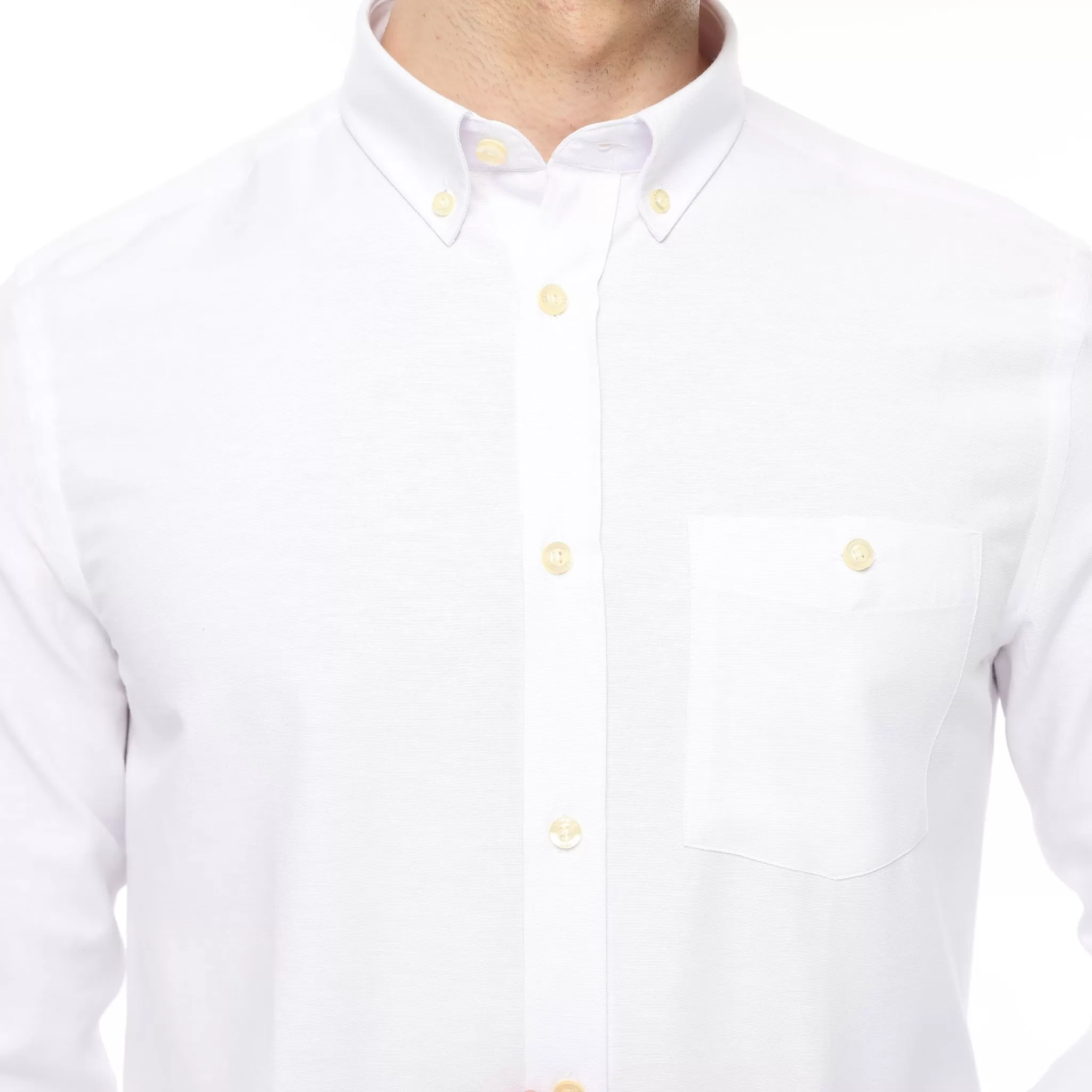 Xact Mens Button Down Oxford Shirt - Long Sleeved