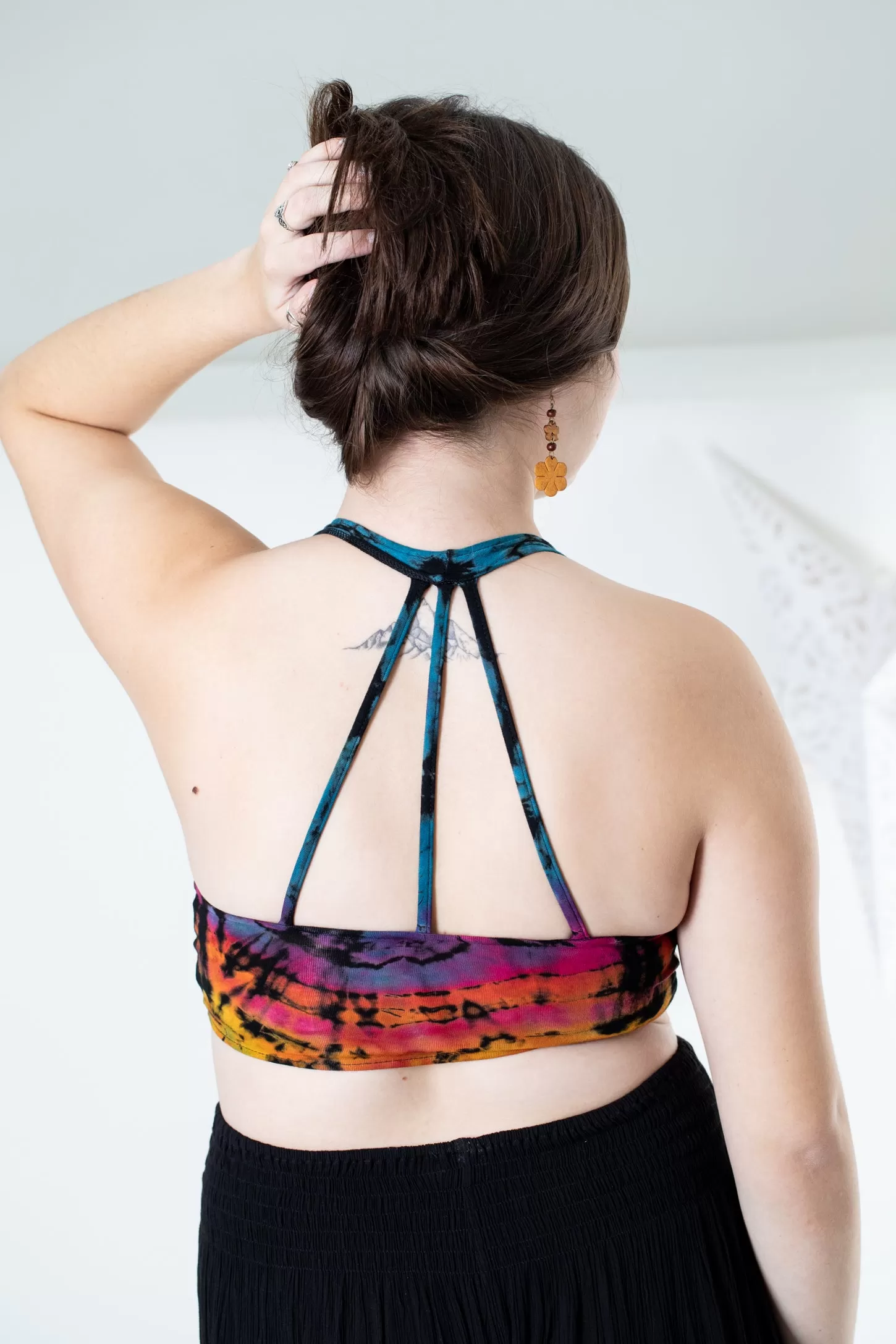 Yantra Tie Dye Yoga Wrap Top