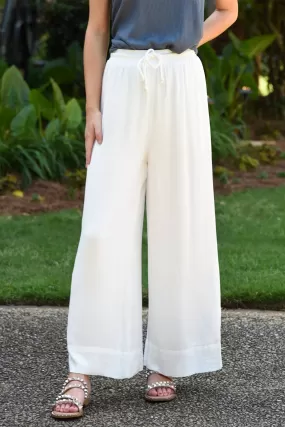 Z SUPPLY WHITESANDS WIDE LEG PANTS