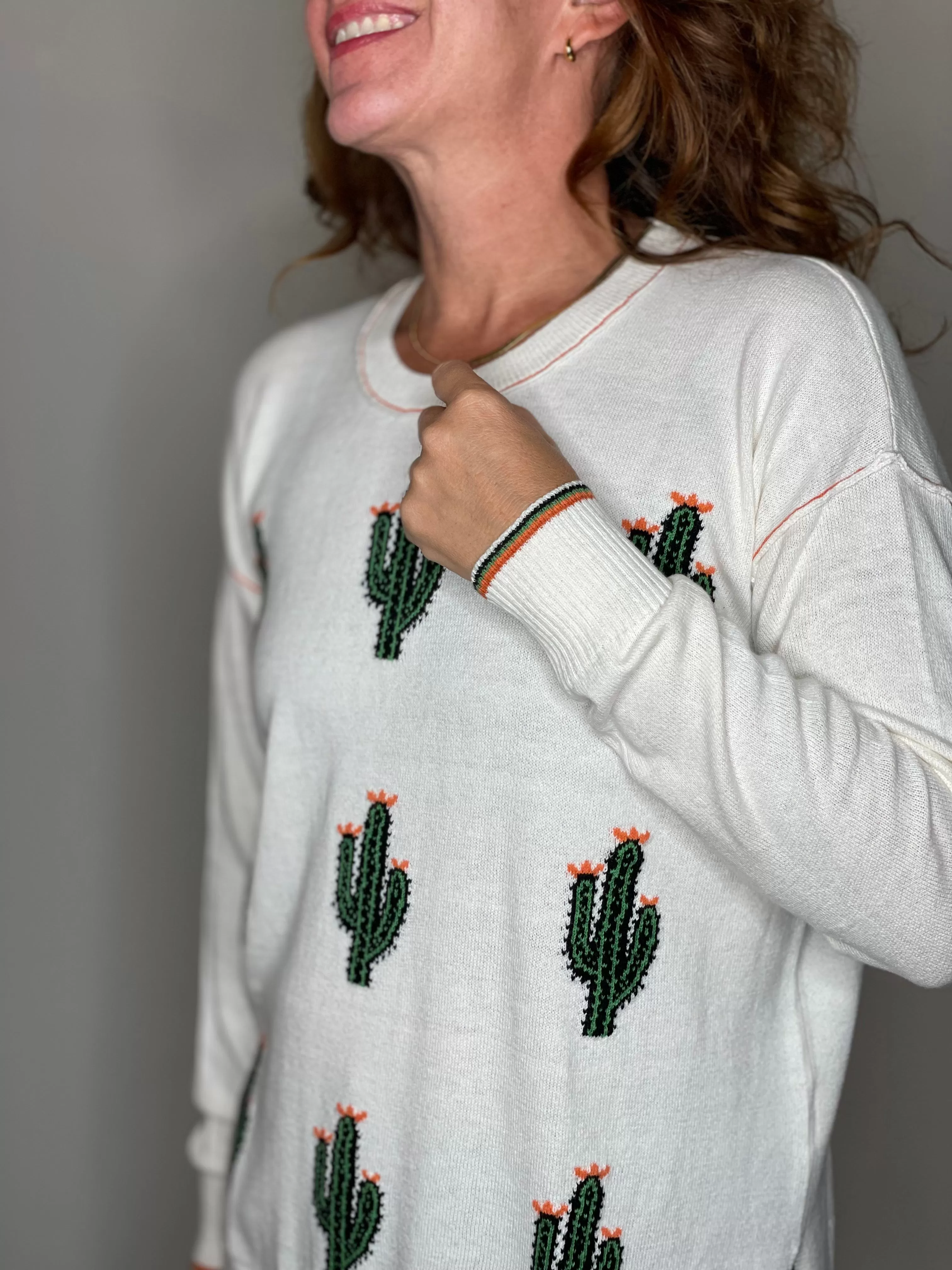 Zaket & Plover Cactus Sweater