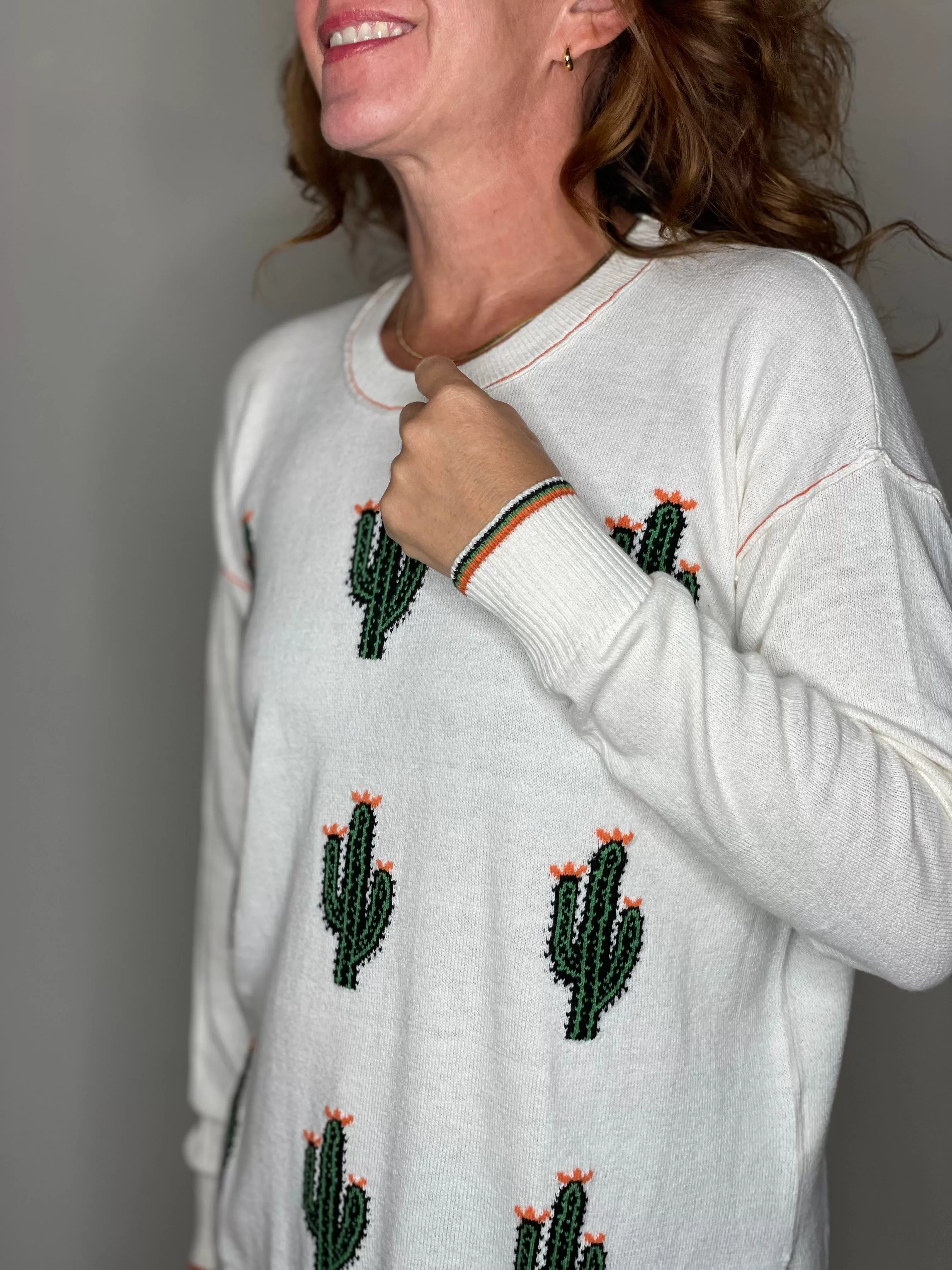 Zaket & Plover Cactus Sweater