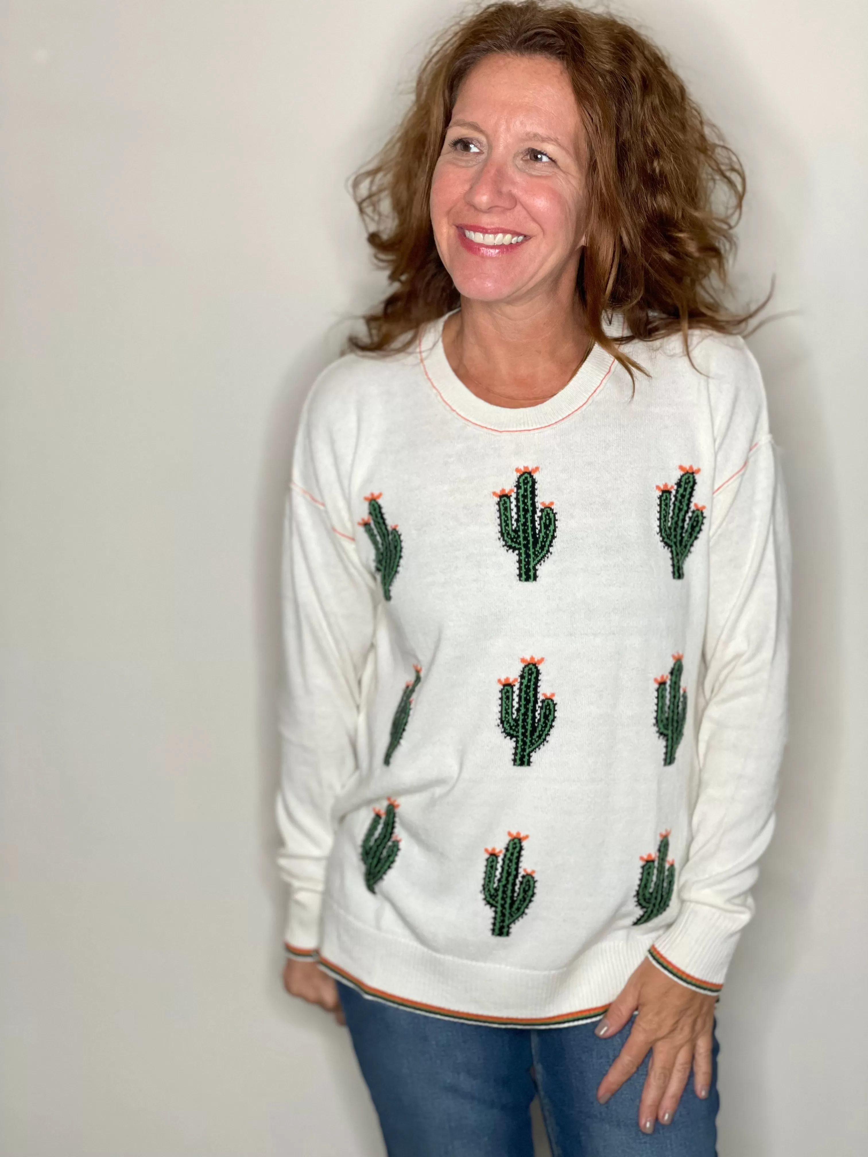 Zaket & Plover Cactus Sweater